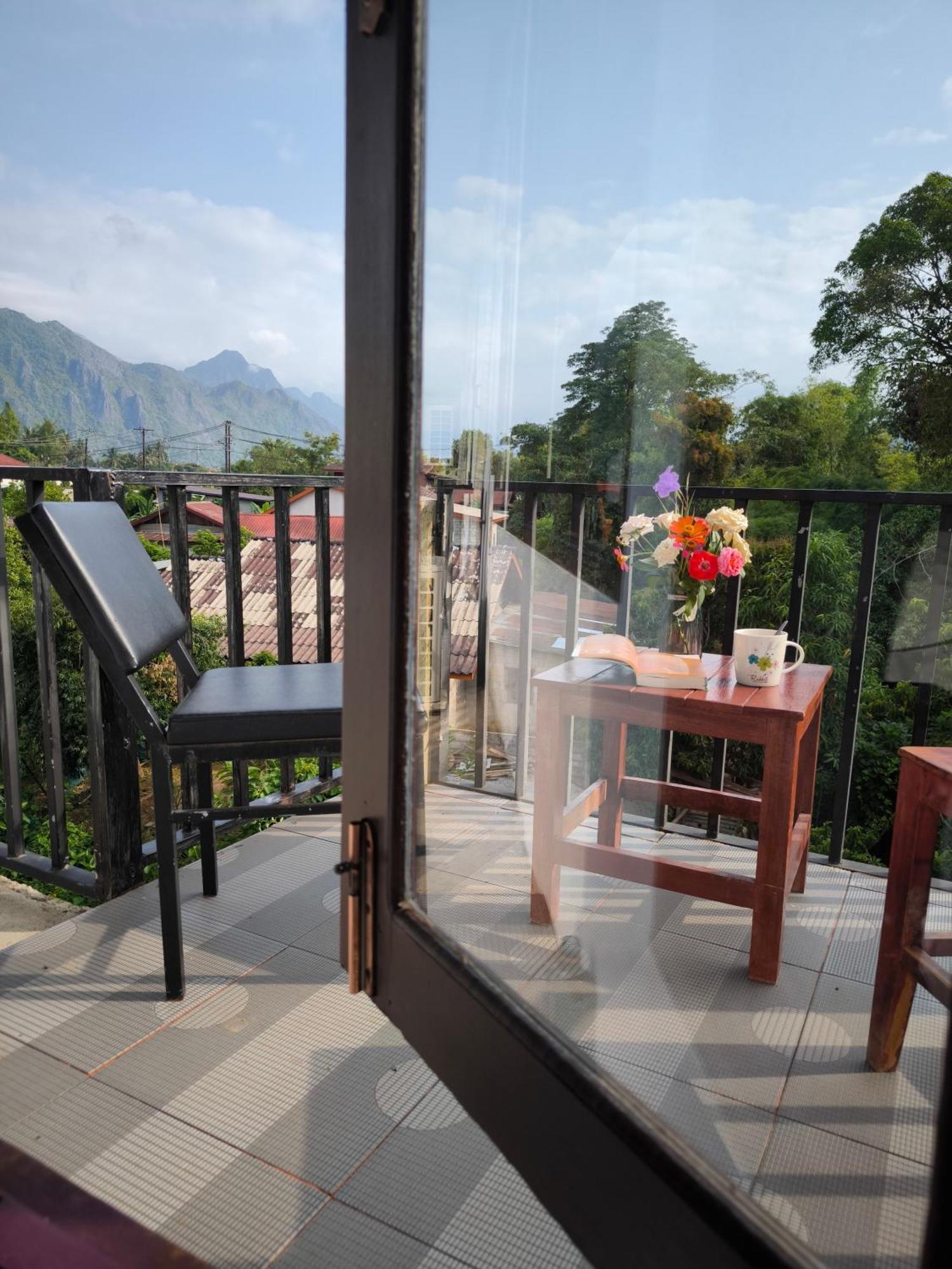 Dok Champa Resort วังเวียง ภายนอก รูปภาพ